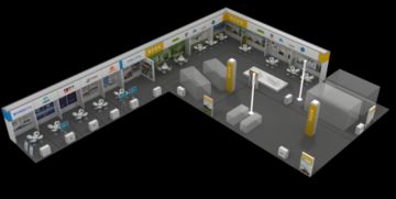 機(jī)器人展設(shè)計(jì)效果圖出爐，速來(lái)圍觀晶科微電子